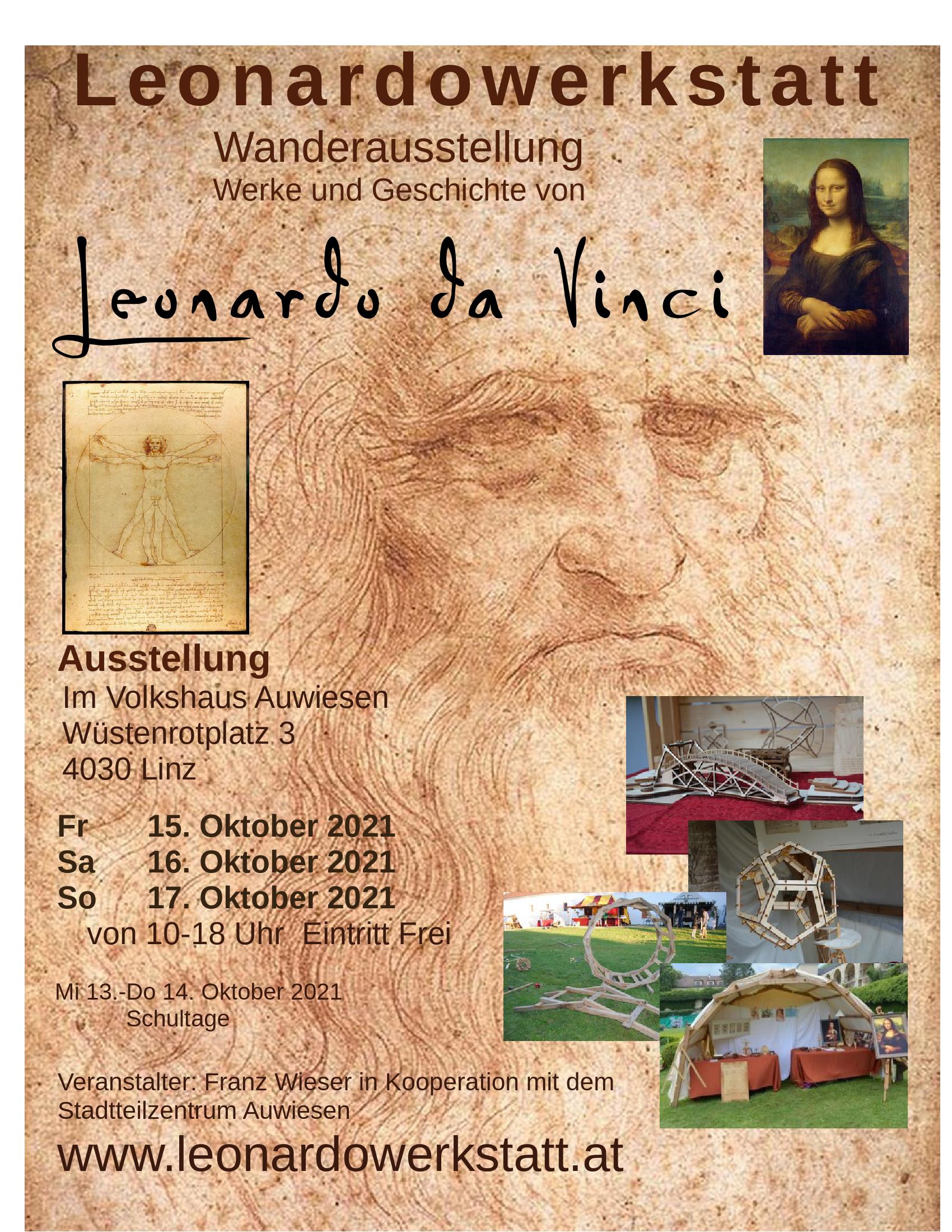 Leonardowerkstatt Ausstellung Linz